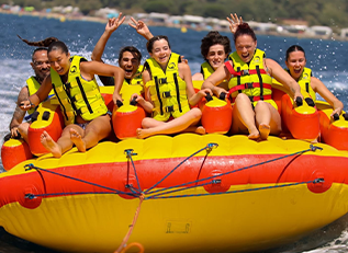 riviera sailing watersports-bouee tractee -assis-4