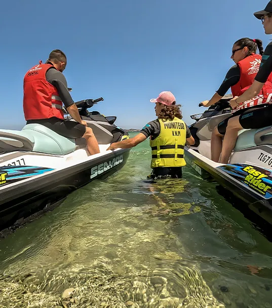 Partez en excursions Jet Ski à Port Grimaud. Randonnées encadrées Golfe de Saint-Tropez, Pampelonne et la Côte d’Azur.