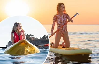 Riviera Sailing & Watersports Port Grimaud multi-activiteitenpakketten: jetski, parasailen, paddleboard, kajak, trekband, eFoil